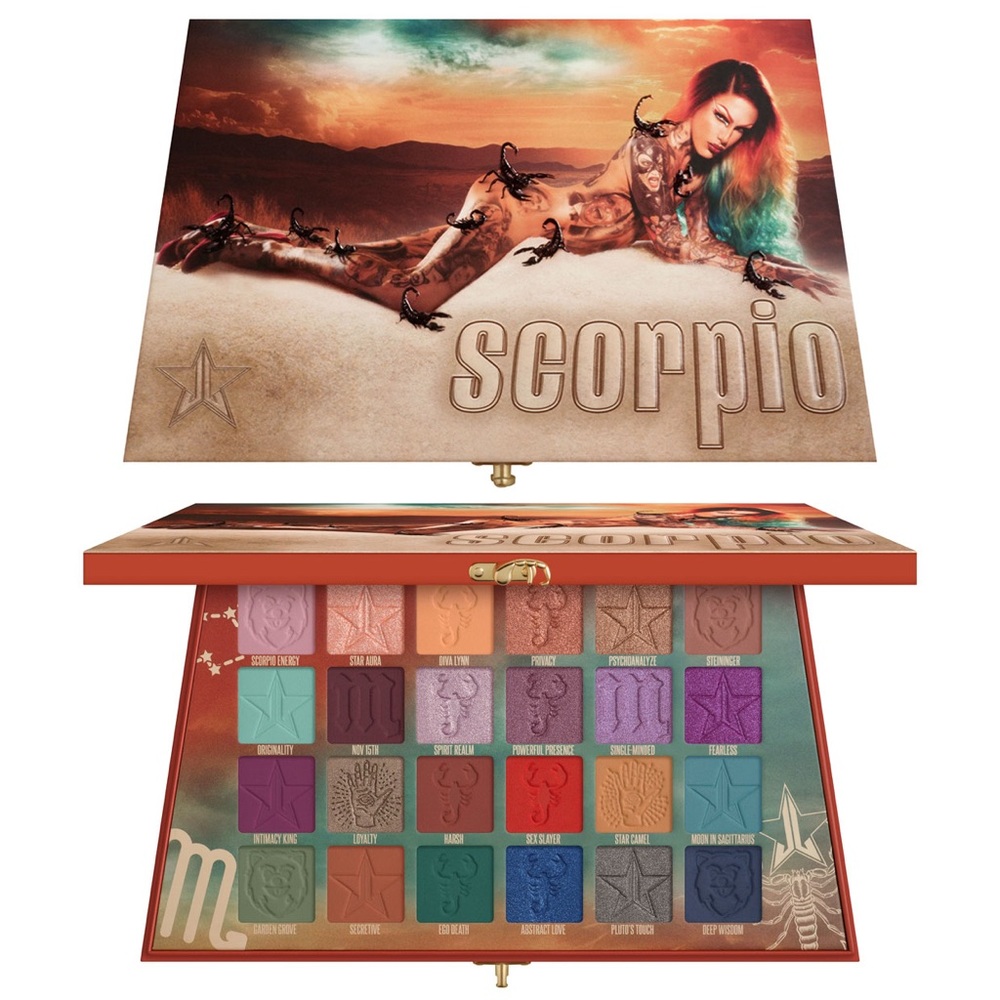 Scorpio Jeffree Star Eyeshadow Palette NWT